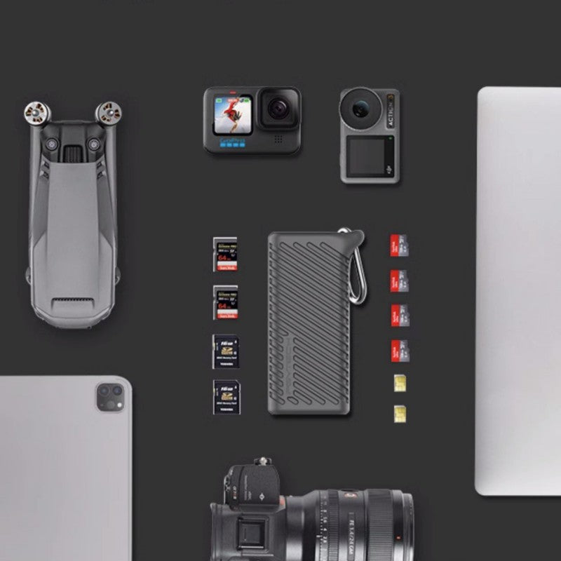 Sandsberg | Hochgeschwindigkeits SD/TF Speicherkarte Speicher- und Lesebox