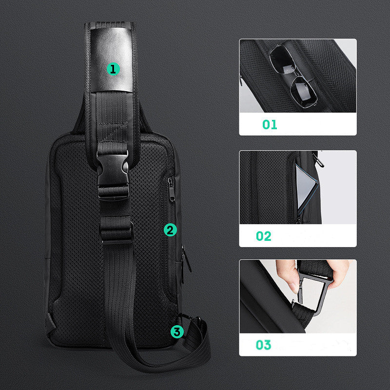 Sandsberg | Herren Business Casual Schultertasche