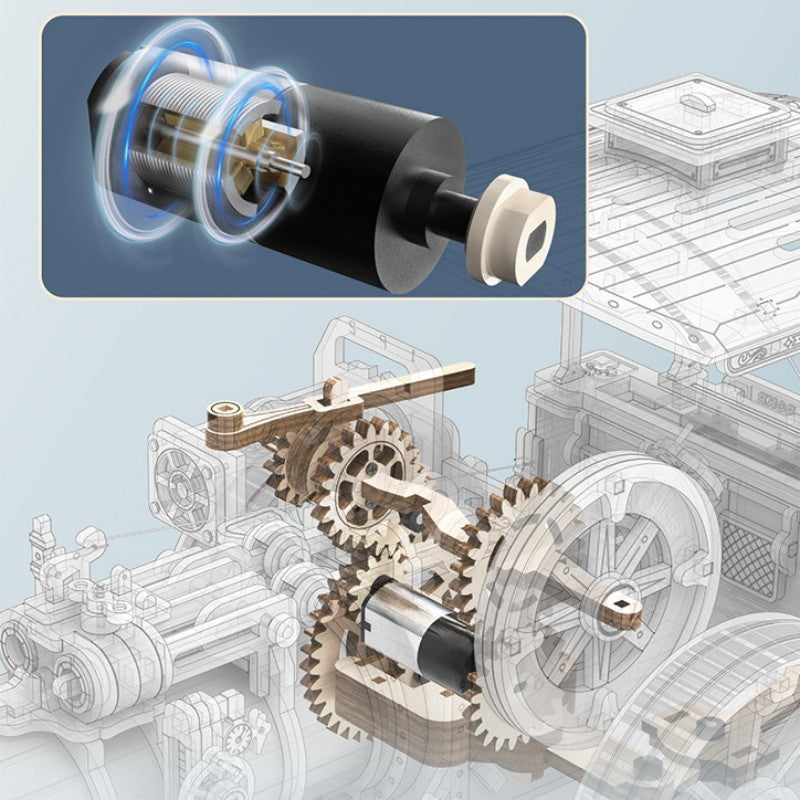 Sandsberg | Hochschwierigkeits-Assembly-Dampflokomotivmodell