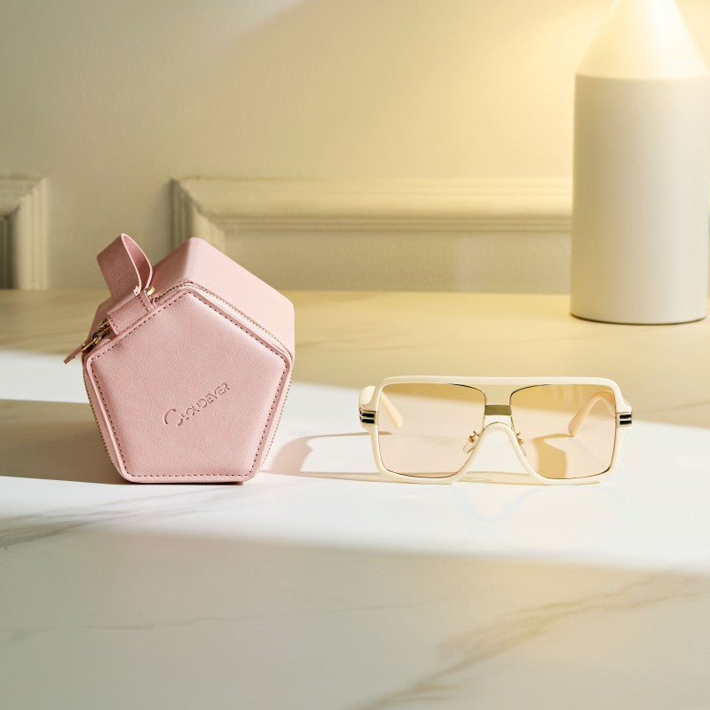 Sandsberg | Tragbares druckbeständiges Brillenetui mit großem Fassungsvermögen