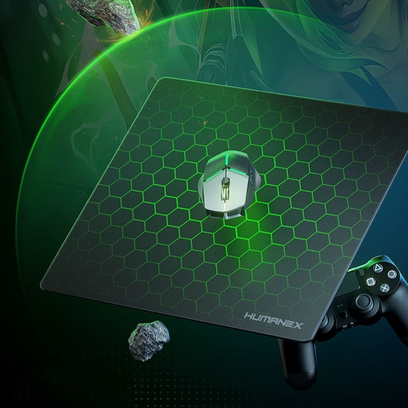 Sandsberg | Gehärtetes Glas Anti-Rutsch Dual-Seiten Mouse Pad