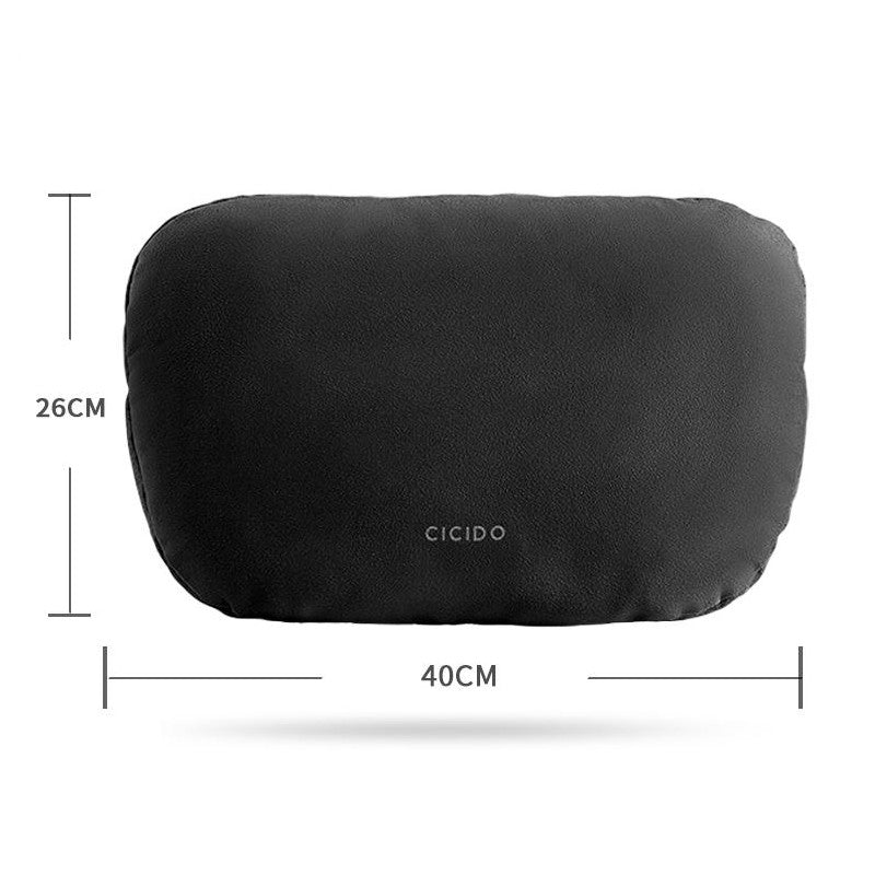 Sandsberg | Wildleder Auto Nackenstütze und Lendenstütze