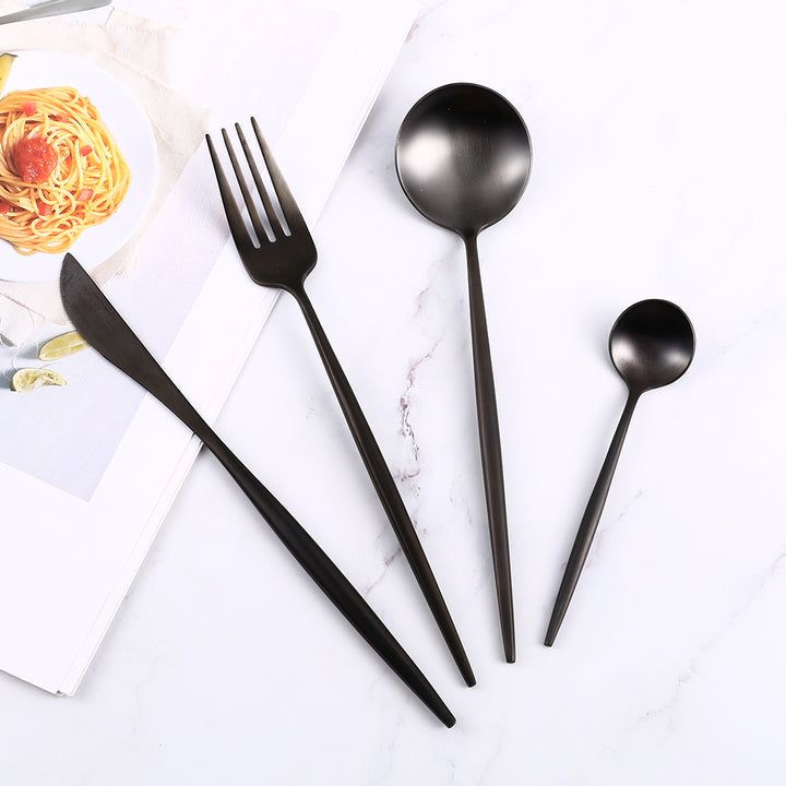Luxus Edelstahl Besteckset: Stilvolles Essen für jeden Anlass