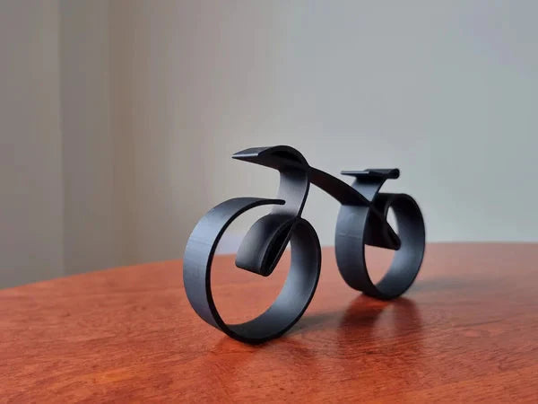 Ästhetische Fahrradskulptur Dekoration