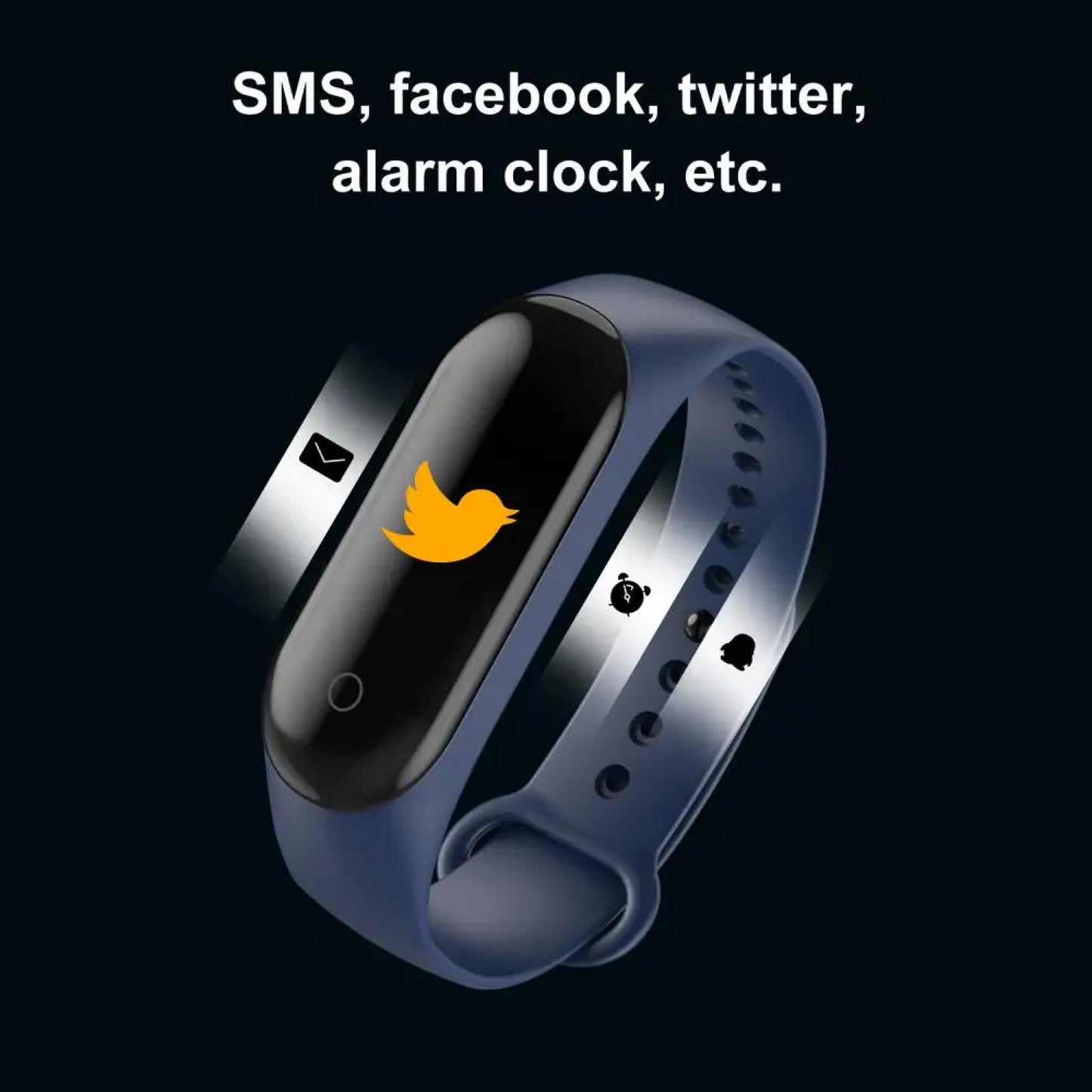 Smartwatch mit Blutdruck- und Herzfrequenzmesser