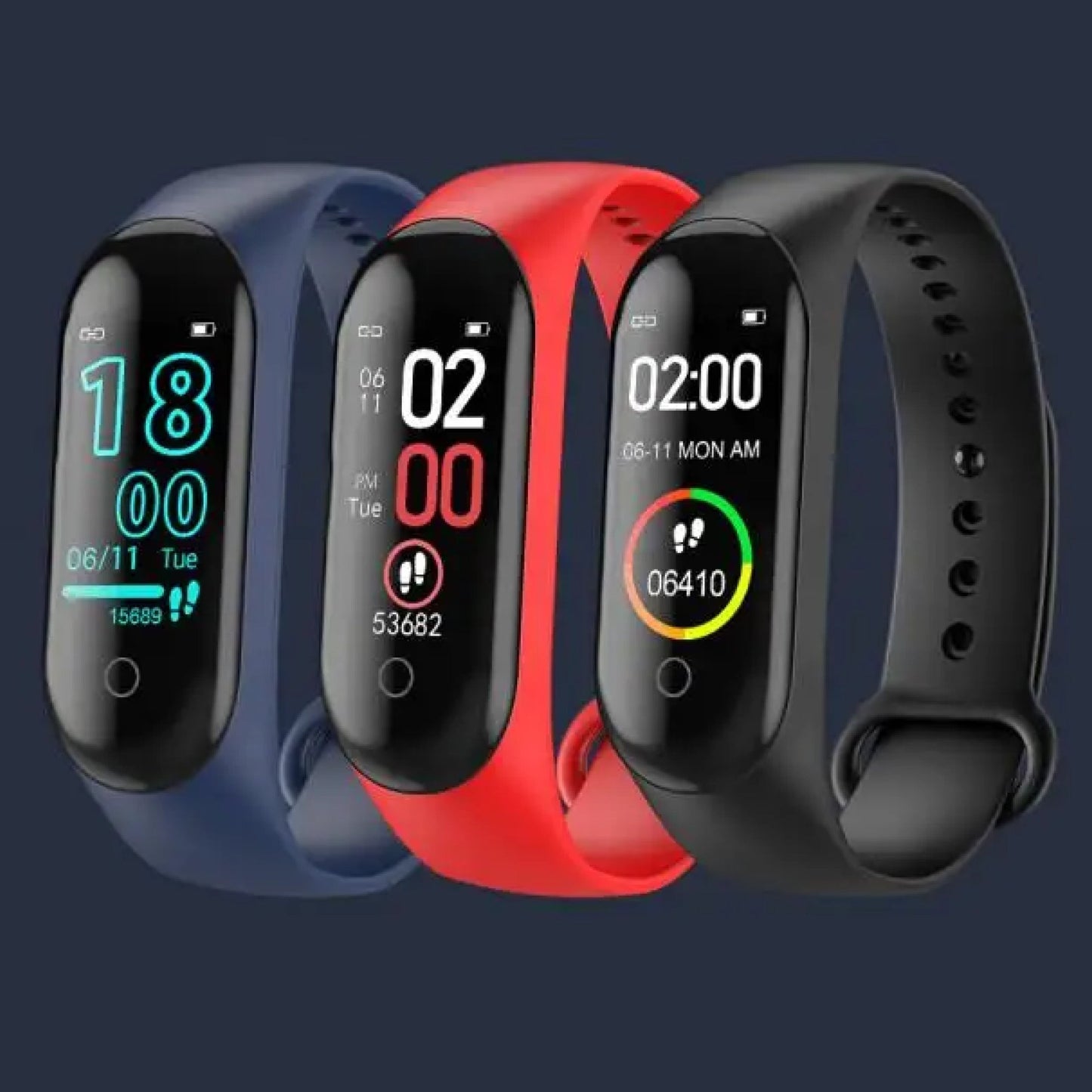 Smartwatch mit Blutdruck- und Herzfrequenzmesser
