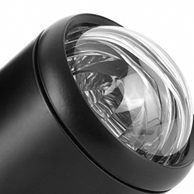 Zeitgenössische industrielle dynamische rotierende Aurora Aluminium LED Solar Wandleuchte Lampe Spotlicht für den Garten