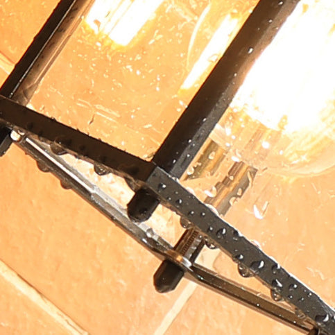 Moderne Minimalistische Quadrat Rechteck Rund Glas Aluminium 1-Licht Wandleuchte Lampe Für Garten