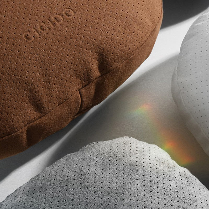 Sandsberg | Wildleder Auto Nackenstütze und Lendenstütze