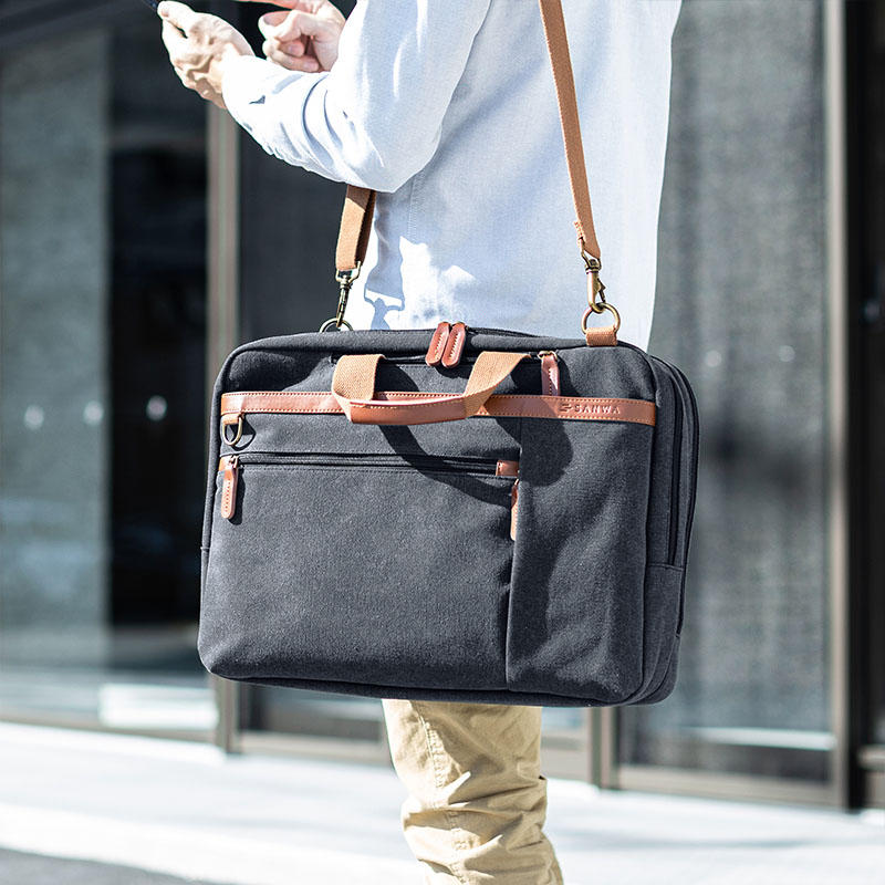 Sandsberg | Retro Freizeit Umhängetasche mit Laptopfach