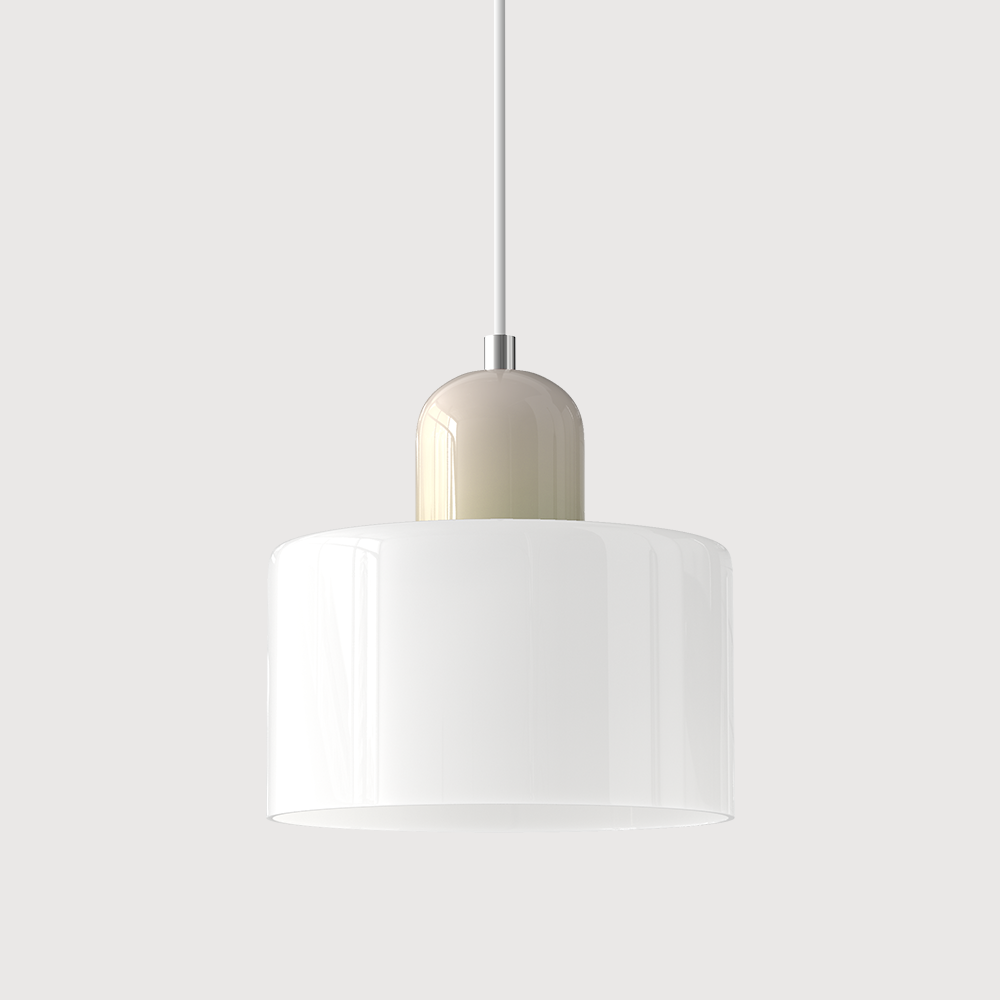Sandsberg | Moderne Lampe mit Gefärbtem Glas und Geometrischer Form