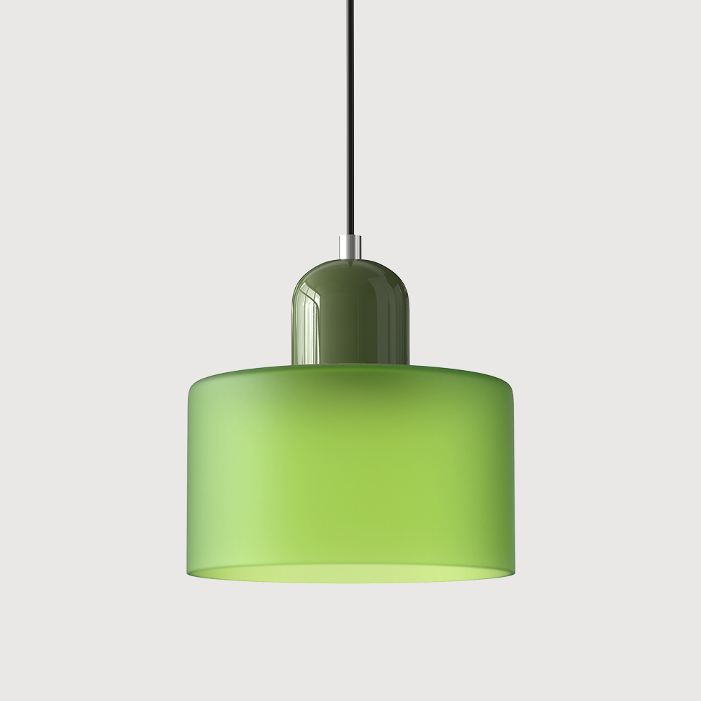 Sandsberg | Moderne Lampe mit Gefärbtem Glas und Geometrischer Form