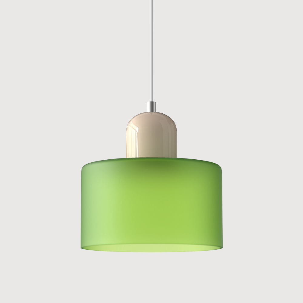 Sandsberg | Moderne Lampe mit Gefärbtem Glas und Geometrischer Form