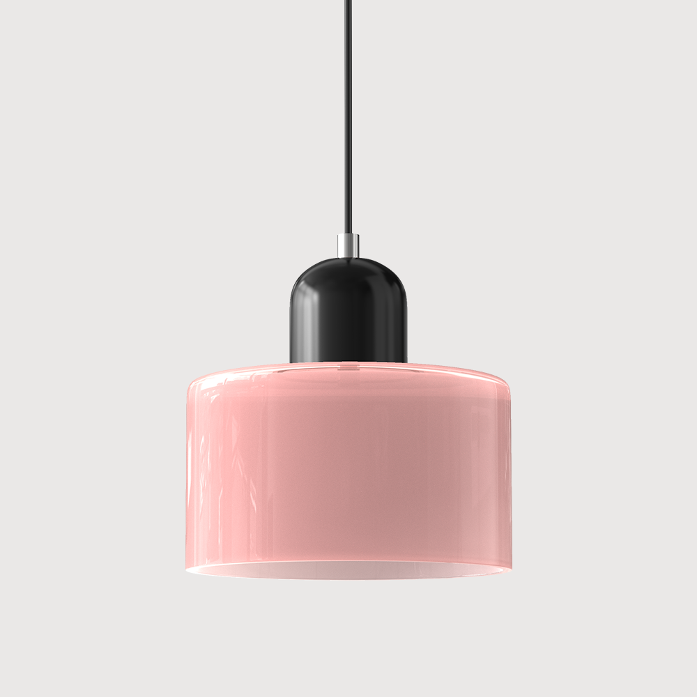 Sandsberg | Moderne Lampe mit Gefärbtem Glas und Geometrischer Form