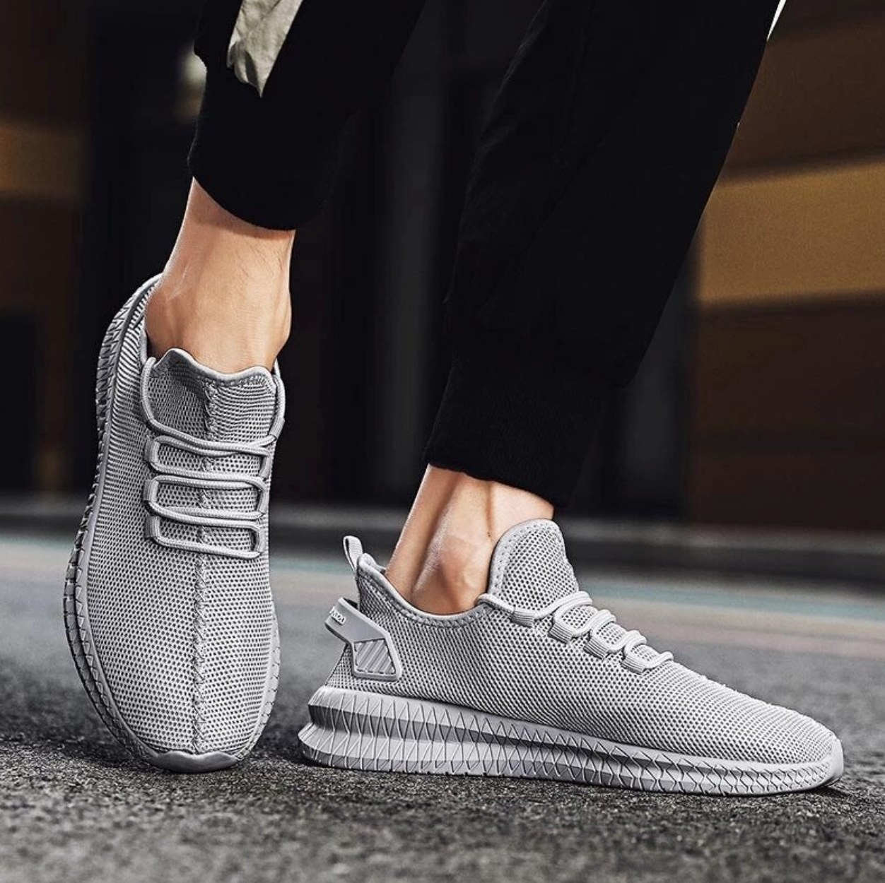 Orthopedische herenschoenen, geventileerd en comfortabel – ARON