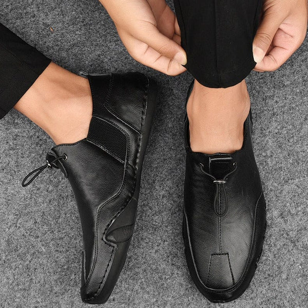 Schlupfschuhe aus Leder