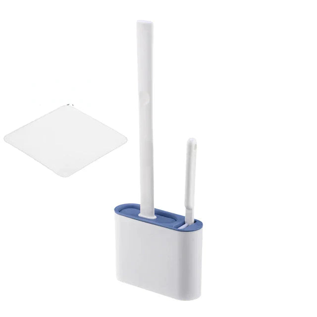 Silicone WC-Bürste mit Wandhalterung – Ultimative Hygienelösung