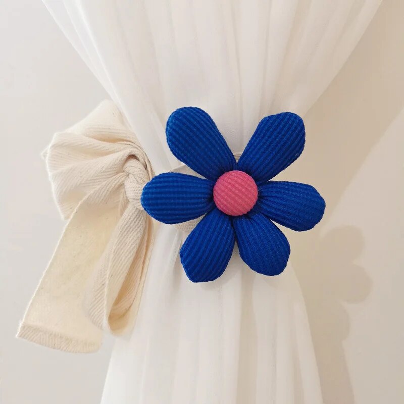 Blume Form Krawatte Schnalle Vorhang Clip