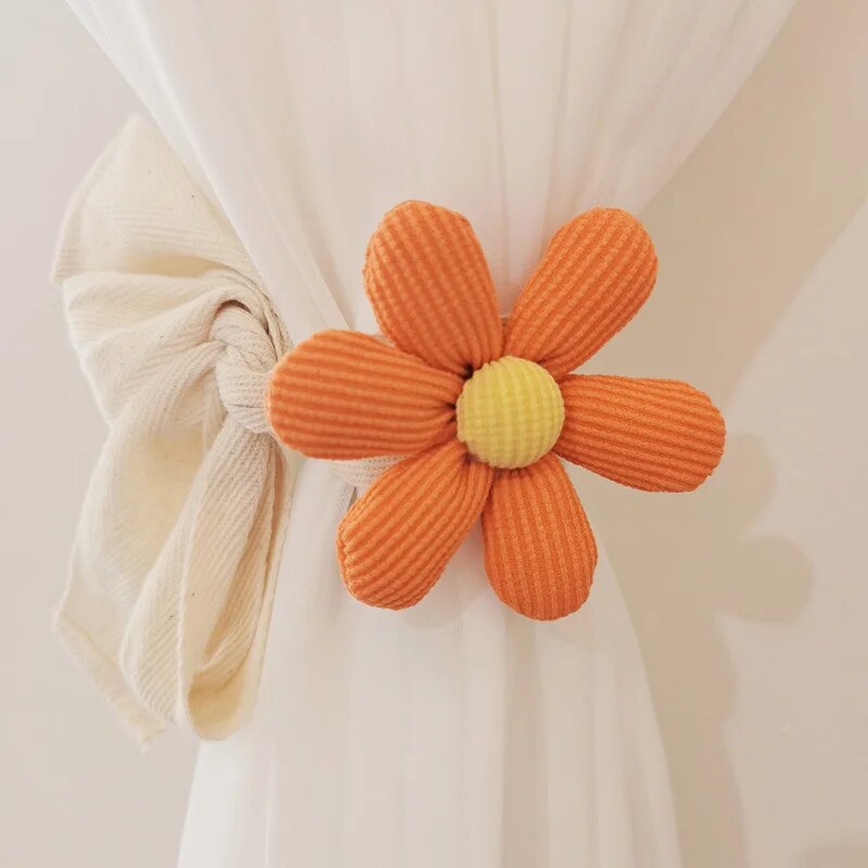 Blume Form Krawatte Schnalle Vorhang Clip