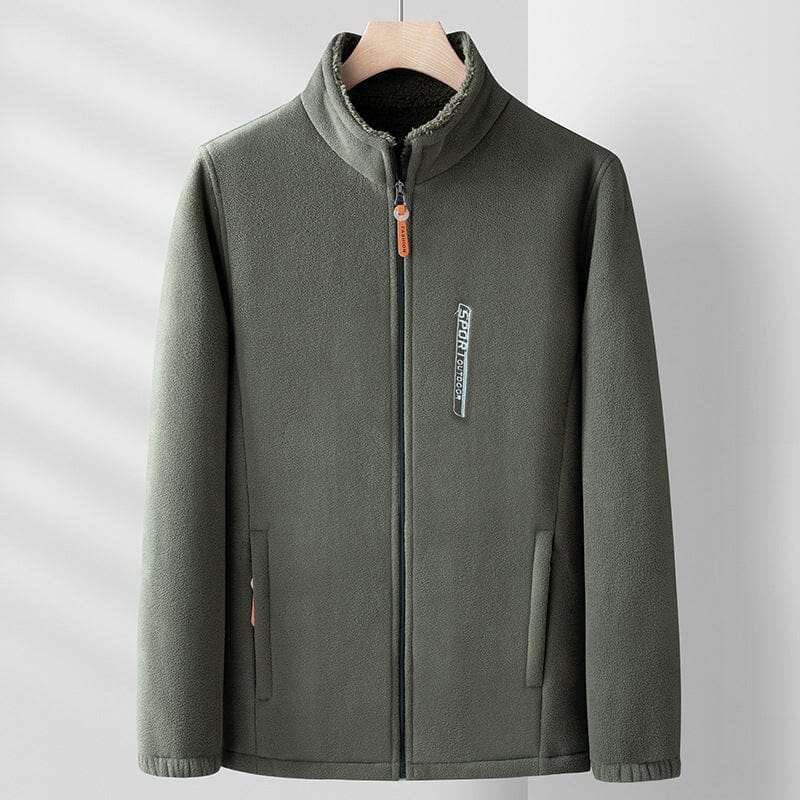 Innen- und Außen Fleece gefütterte Jacke