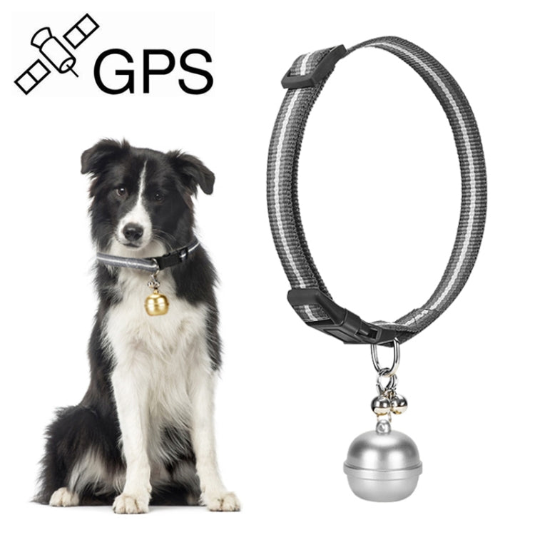 Sandsberg | G15 2G IP67 Wasserdichter Haustier GPS Tracker GPS + Beidou + AGPS + WiFi + Basisstationslocator (Silber)