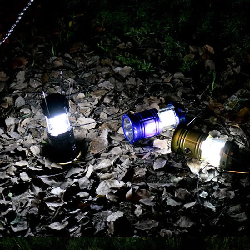 Ultrahelle wiederaufladbare Solar-Led-Camping-Laterne