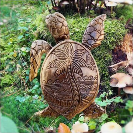 🎁Hawaiianische Schildkröte Harz Ornament