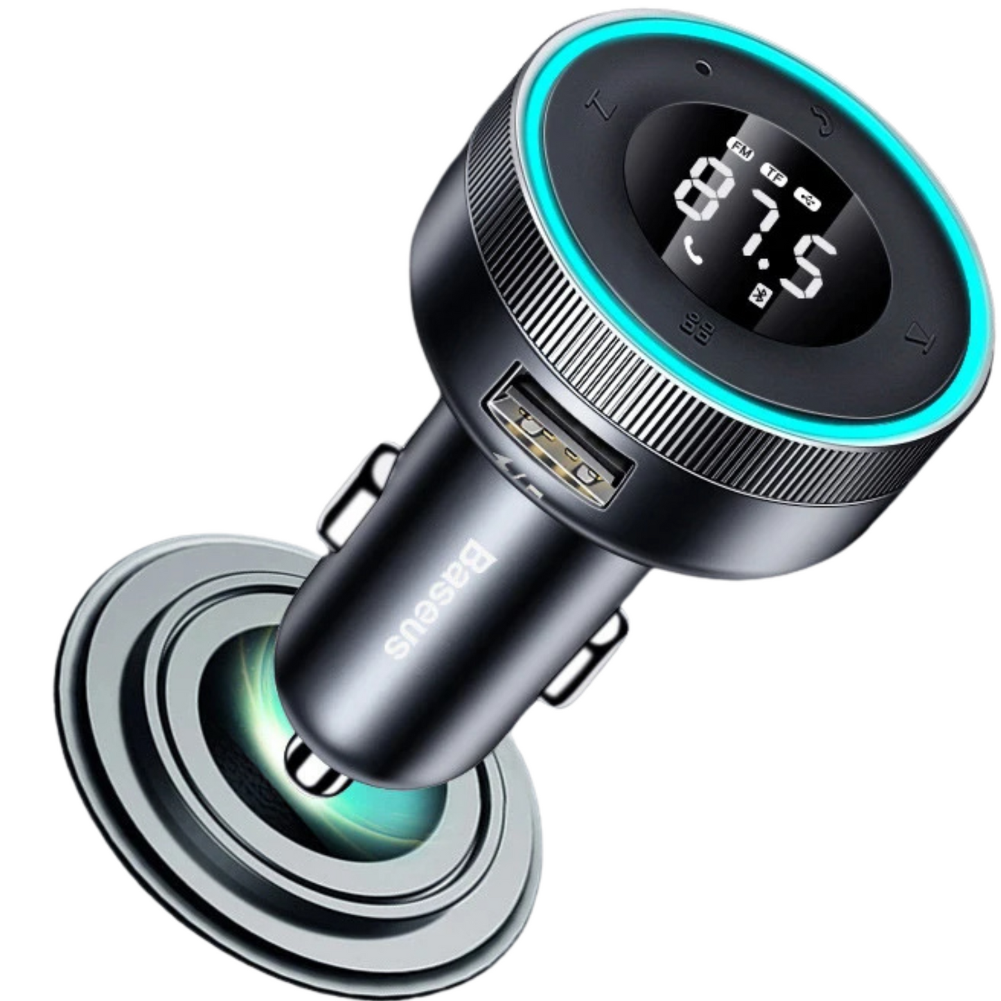 Hochwertiger FM-Transmitter, kabelloses Auto, Bluetooth 5.0, USB-Ladegerät, Auto-Aux-Radio, MP3-Player, Musik, Freisprecheinrichtung