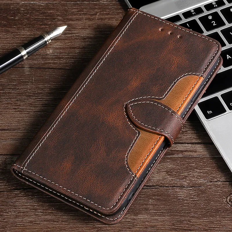 Wallet Magnetische Flip-Lederhülle für iPhone