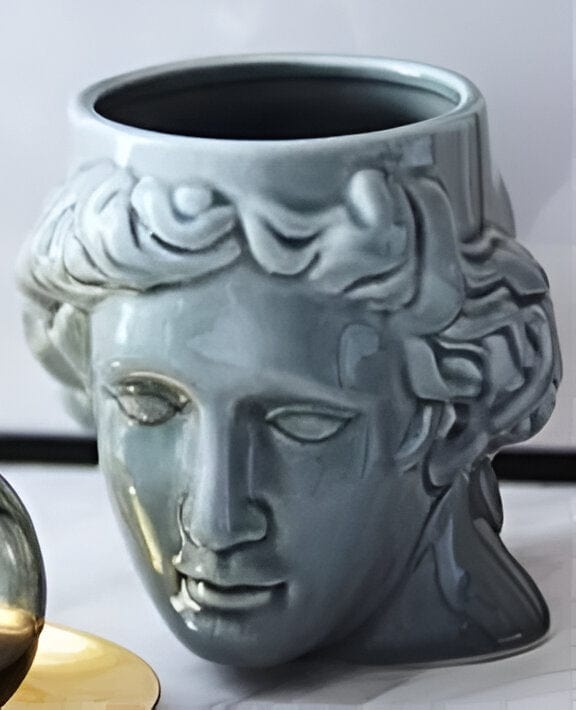 Keramische David Kopf Kaffeetasse