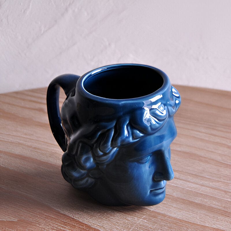Keramische David Kopf Kaffeetasse