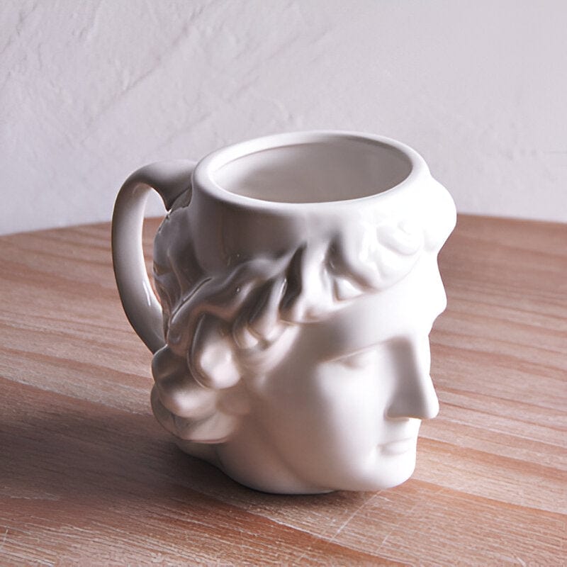 Keramische David Kopf Kaffeetasse