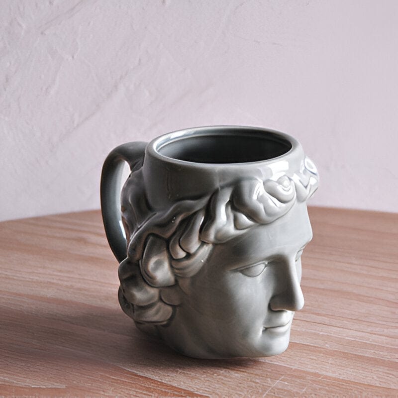 Keramische David Kopf Kaffeetasse