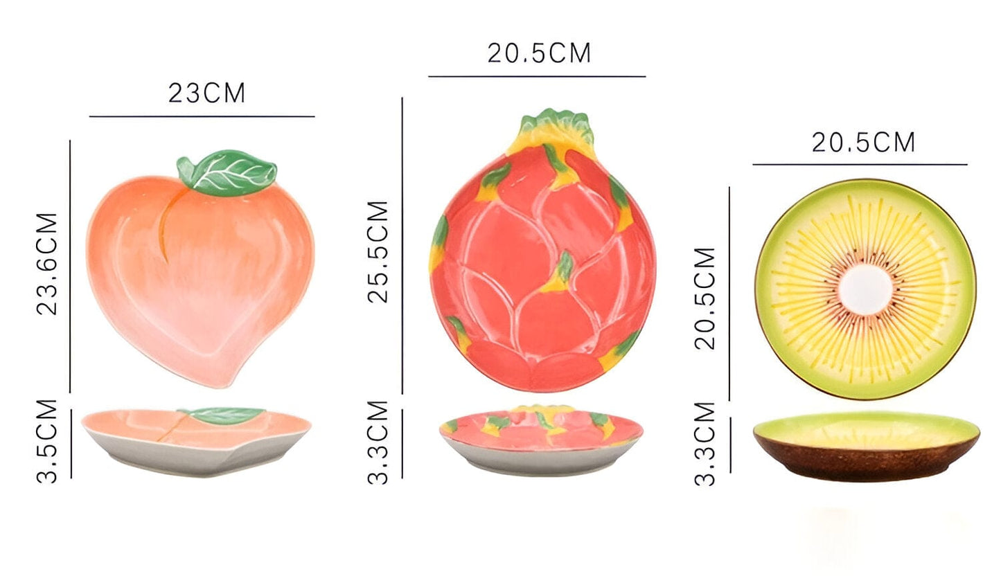 Keramische Obstform Salatteller