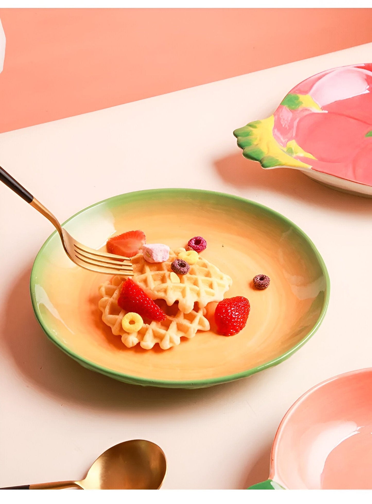 Keramische Obstform Salatteller