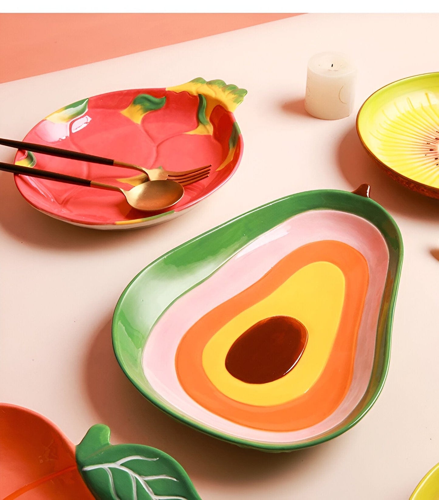 Keramische Obstform Salatteller