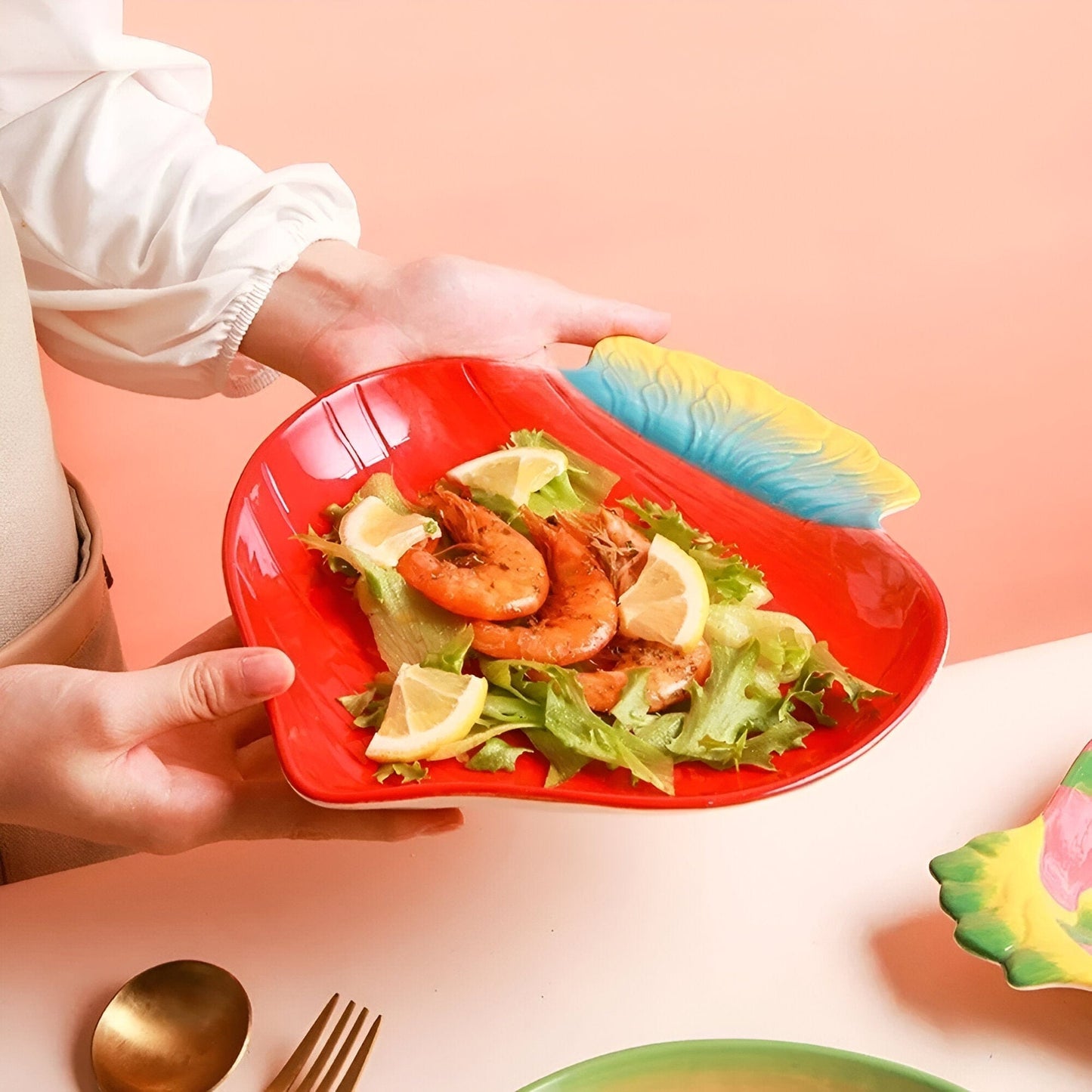 Keramische Obstform Salatteller