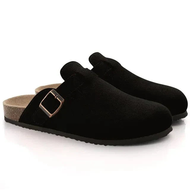 Herren Suede Slipper im Old Money Stil, Elegant und Komfortabel