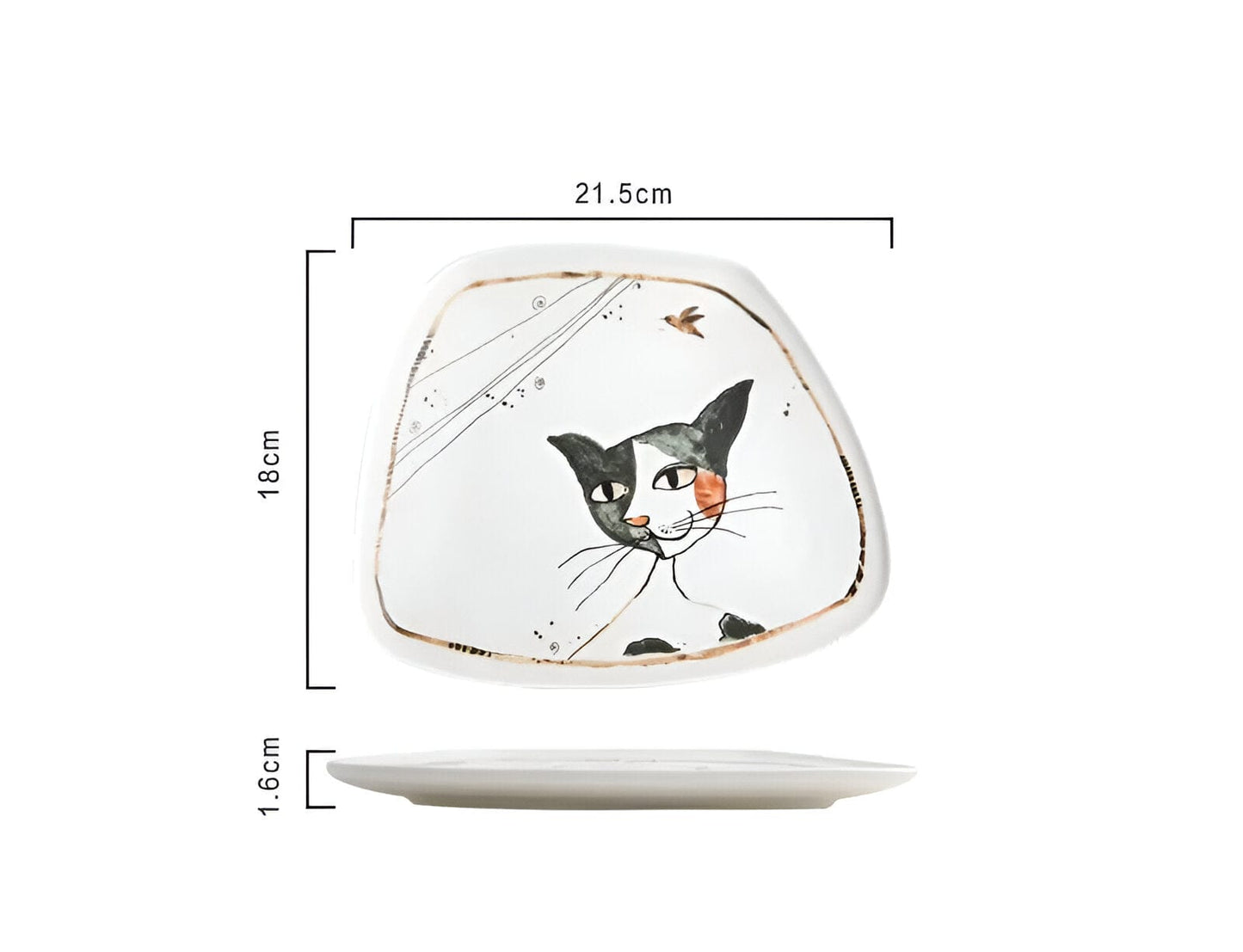 Cartoon Cat Keramisches Geschirr