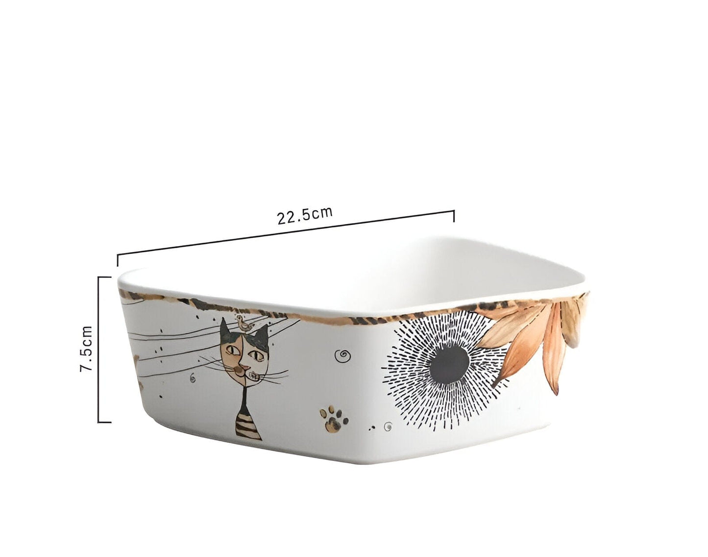 Cartoon Cat Keramisches Geschirr