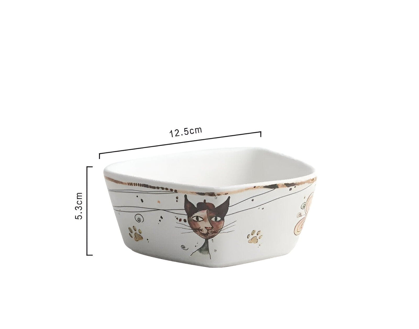 Cartoon Cat Keramisches Geschirr