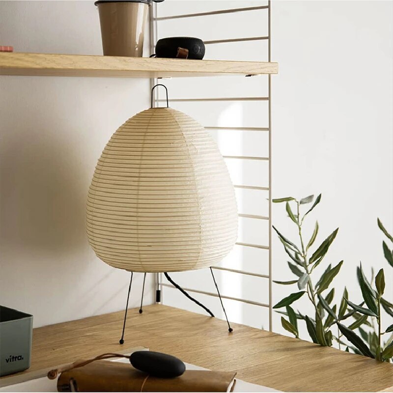 Japanische Lampe aus Reispapier