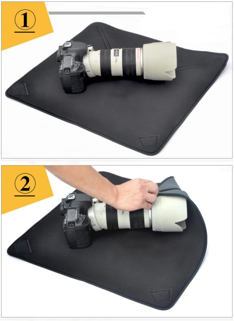 Shockproof Neoprene Bag Magic Wrap Blanket for Canon / Nikon / Sony Camera Lens, Size: 45 x 45cm