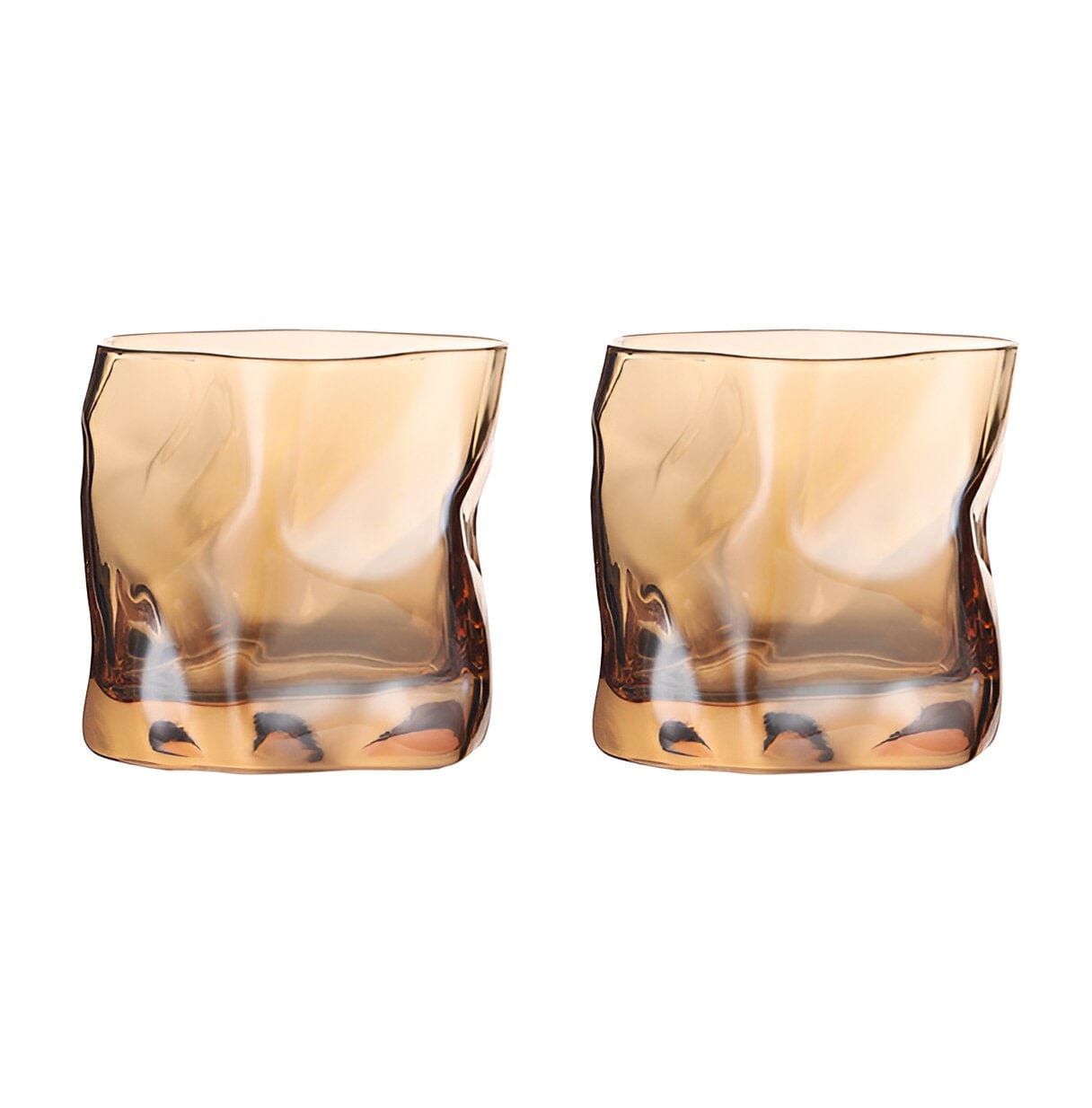 Verzerrte Form Whiskygläser