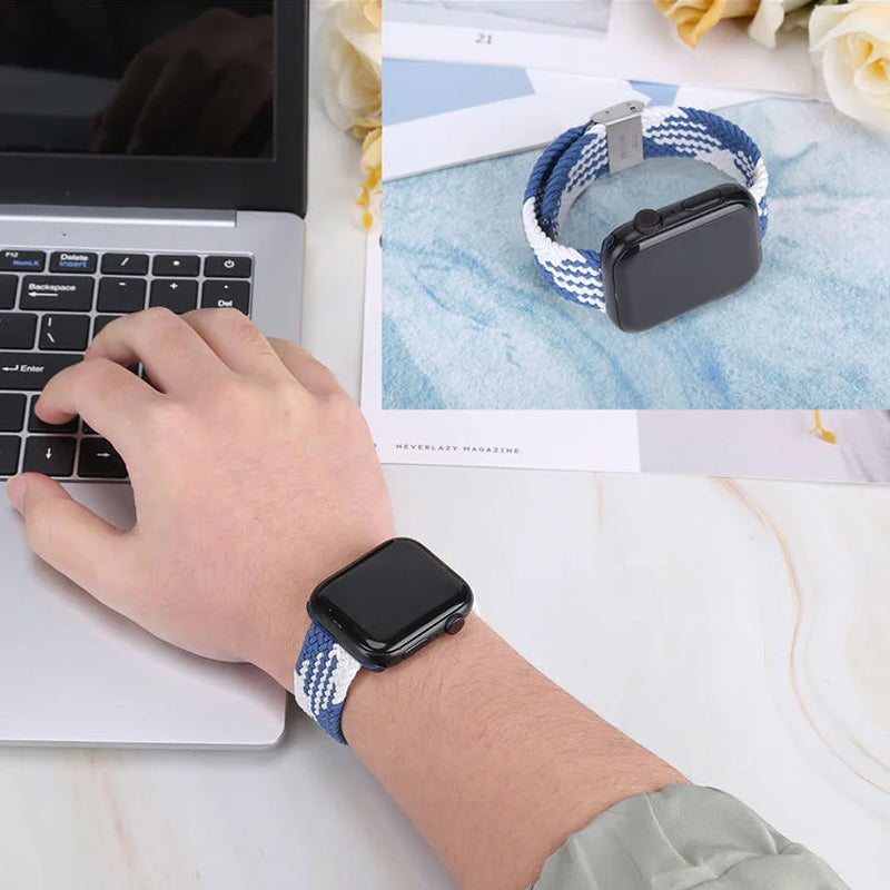 Sandsberg | Geflochtener Nylonarmband für Uhr