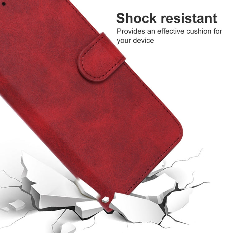 Lederhülle für Google Pixel 6a (Rot)
