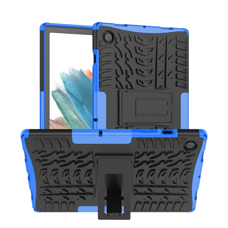 Sandsberg | Für Samsung Galaxy Tab A8 10.5 (2021) Reifenstruktur TPU + PC Tablet Hülle (Blau)