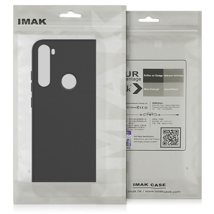 Für Google Pixel 6a imak UC-3 Serie stoßfest Matt TPU Handyhülle (Schwarz)