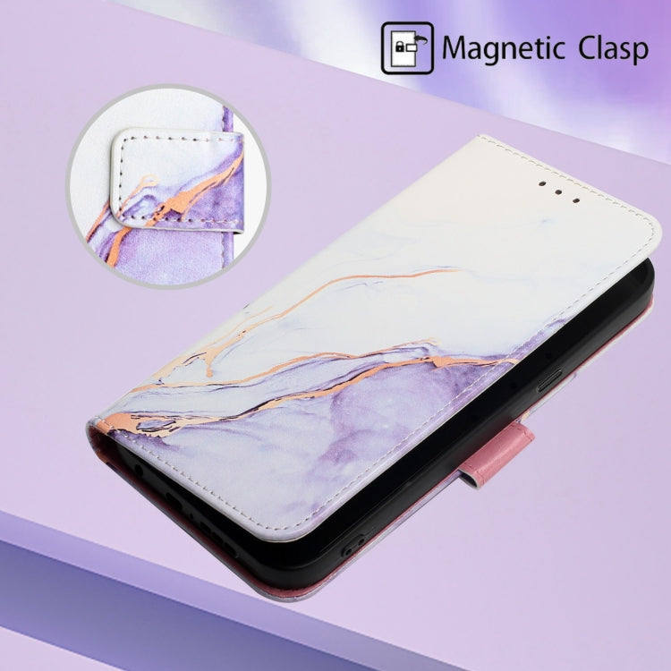 Für Google Pixel 6 Pro PT003 Marmor Muster Flip Leder Telefonhülle (LS006)
