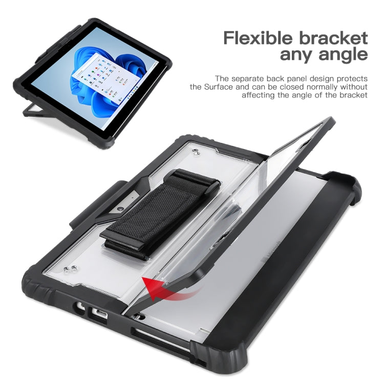 Für MicroSoft Surface Pro 4 / 5 / 6 / 7 / 7+ Acryl Transparent Handgelenk Laptop Hülle